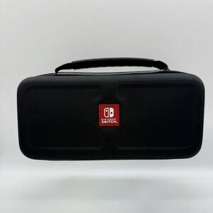 Nintendo Switch Black Carrying Case with Red Logo